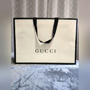 Gucci Paper Bag 21.5" x 15.5" x 8"